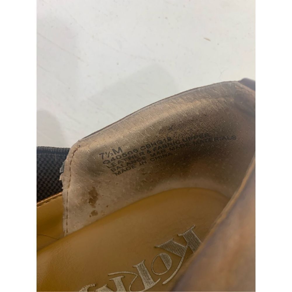 Kork-Ease Brown Leather Slip-On Flats - Picture 6 of 7